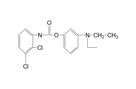 2,3-dichlorocarbanilic acid, m-(diethylamino)phenyl ester