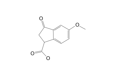 5-METHOXY-3-OXO-2,3-DIHYDRO-1H-INDENE-1-CARBOXYLIC-ACID