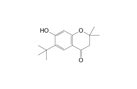 6-tert-Butyl-2,2-dimethyl-7-oxidanyl-3H-chromen-4-one