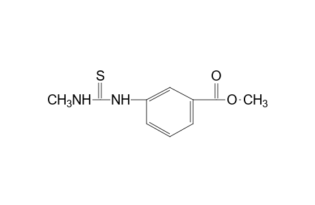 m-(3-methyl-2-thioureido)benzoic acid, methyl ester