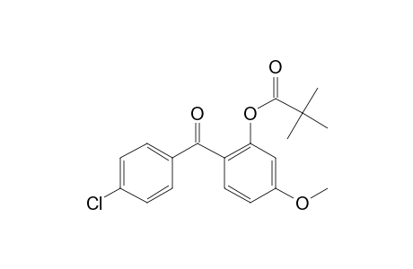 4'-Chloro-2-hydroxy-4-methoxybenzophenone, trimethylacetate