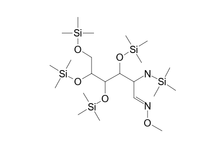 D-Glucose, 2-deoxy-3,4,5,6-tetrakis-o-(trimethylsilyl)-2-[(trimethylsilyl)amino]-, o-methyloxime