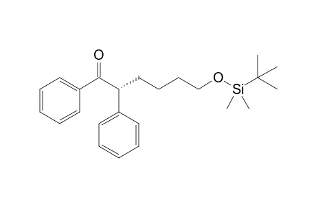 (R)-6-(tert-Butyldimethylsiloxy)-1,2-diphenylhexanone