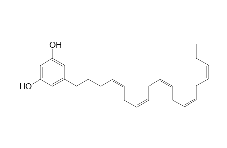 (4'Z,7'Z,10'Z,13'Z,16'Z)-5-(NONADECA-4',7',10',13',16'-PENTAENYL)-BENZENE-1,3-DIOL