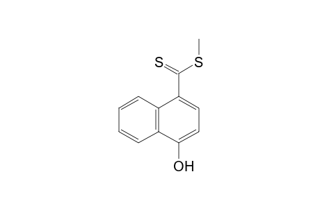 dithio-4-hydroxy-1-naphthoic acid, methyl ester