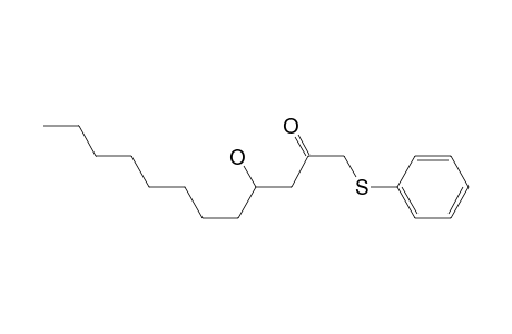 4-Hydroxy-1-phenylthio-2-dodecanone