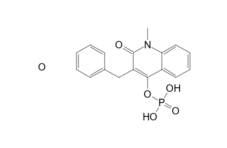 3-Benzyl-1,2-dihydro-1-methyl-2-oxoquinolin-4-yl dihydrogenphosphate hydrate