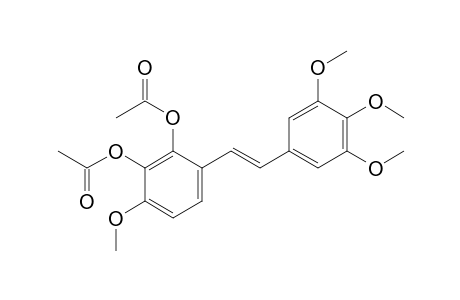 Diacetyl-combretastatin A