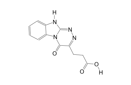 [1,2,4]triazino[4,3-a]benzimidazole-3-propanoic acid, 4,10-dihydro-4-oxo-