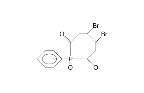 trans-5,6-Dibromo-1-phenyl-1,3,8-trioxo-phosphanone