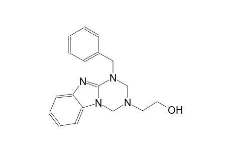 [1,3,5]triazino[1,2-a]benzimidazole-3-ethanol, 1,2,3,4-tetrahydro-1-(phenylmethyl)-