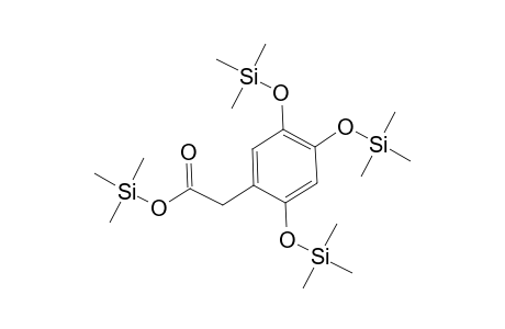 Benzeneacetic acid, 2,4,5-tris[(trimethylsilyl)oxy]-, trimethylsilyl ester