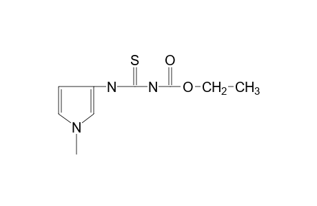 4-(1-methylpyrrol-3-yl)-3-thioallophanic acid, ethyl ester