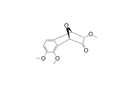 (1-ALPHA,3-BETA,4-ALPHA)-3,7,8-TRIMETHOXY-3,4-DIHYDRO-1,4-EPOXYNAPHTHALEN-2(1H)-ONE