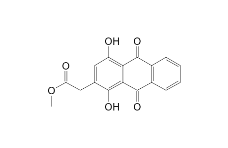 2-(1,4-Dihydroxy-9,10-diketo-2-anthryl)acetic acid methyl ester