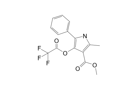 4-Methoxycarbonyl-5-methyl-2-phenyl-3-trifuoroacetoxypyrrole