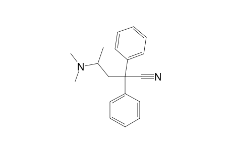 4-Dimethylamino-2,2-diphenyl-valeronitrile