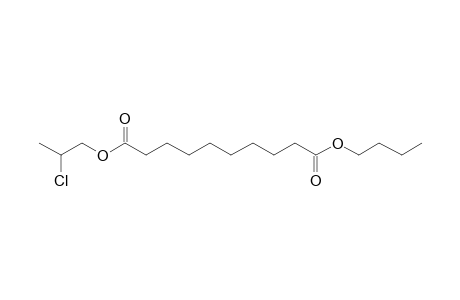 Sebacic acid, butyl 2-chloropropyl ester