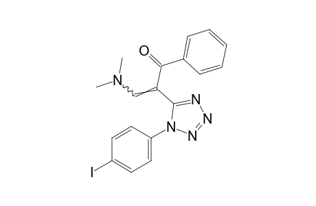 3-(dimethylamino)-2-[1-(p-bromophenyl)-1H-tetrazol-5-yl]acrylophenone