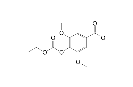 4-carbethoxyoxy-3,5-dimethoxy-benzoic acid