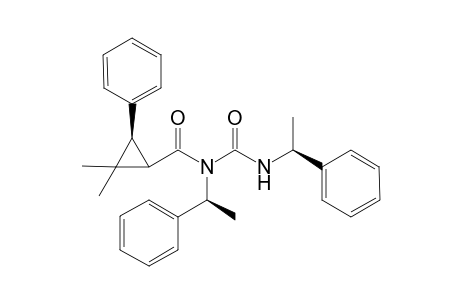 (1S,3S)-N-[(S)-1-Phenylethyl]-N-[(S)-1-phenylethylcarbamoyl]-2,2-dimethyl-3-phentylcyclopropanecarboxamide