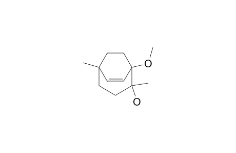 Bicyclo[3.2.2]non-6-en-2-ol, 1-methoxy-2,5-dimethyl-, (1.alpha.,2.beta.,5.beta.)-(.+-.)-