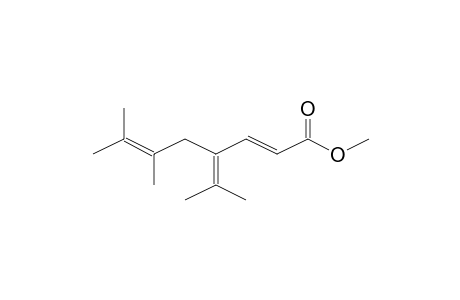 (2E)-4-isopropylidene-6,7-dimethyl-octa-2,6-dienoic acid methyl ester