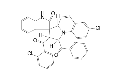 (1'S,2'S,3R,3a'R)-1'-benzoyl-7'-chloro-2'-(2-chlorobenzoyl)-2',3a'-dihydro-1'H-spiro[indoline-3,3'-pyrrolo[1,2-a]quinolin]-2-one