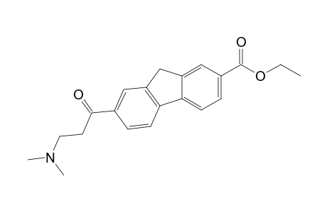 7-[3-(dimethylamino)propionyl]fluorene-2-carboxylic acid