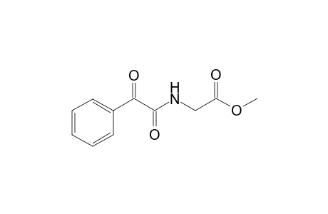 Methyl N-(phenylglyoxyl)glycinate