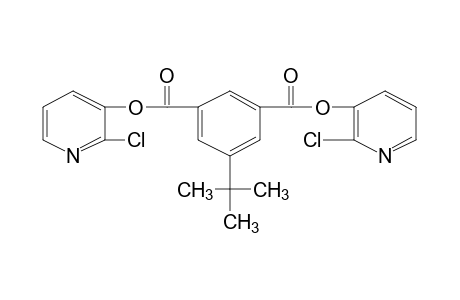 5-tert-butylisophthalic acid, bis(2-chloro-3-pyridyl) ester