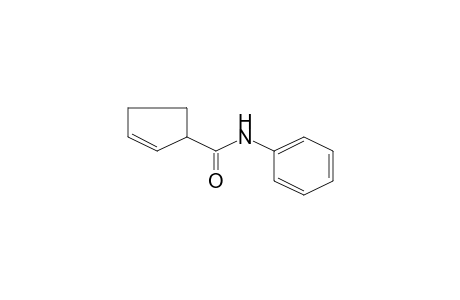 N-Phenyl-2-cyclopentene-1-carboxamide