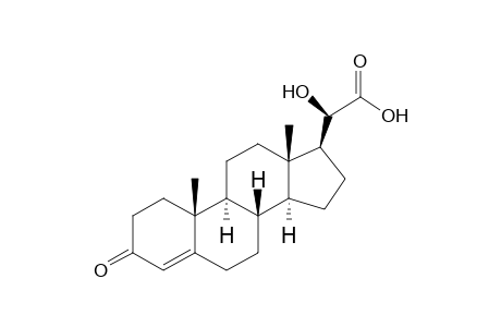 20α-hydroxy-3-oxopregn-4-en-21-oic acid