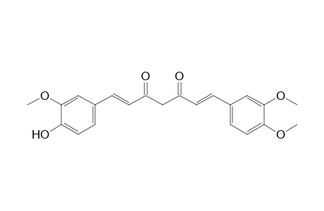 (1E,6E)-1-(3,4-dimethoxyphenyl)-7-(3-methoxy-4-oxidanyl-phenyl)hepta-1,6-diene-3,5-dione
