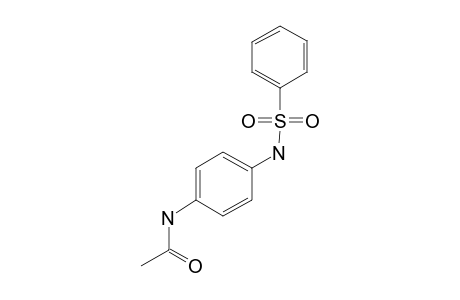 N-{4-[(Phenylsulfonyl)amino]phenyl}acetamide