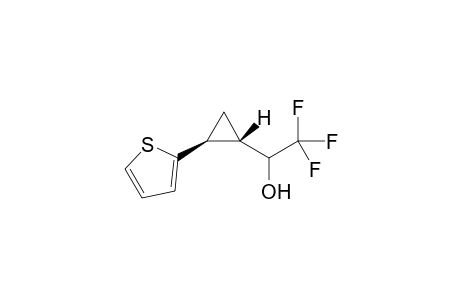 2,2,2-Trifluoro-1-((1S,2S)-2-(thiophen-2-yl)cyclopropyl)ethan-1-ol