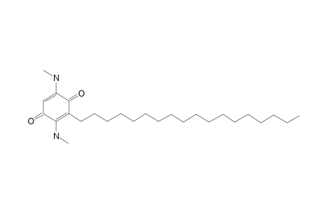 2,5-bis(Methylamino)-3-octadecyl-1,4-benzoquinone