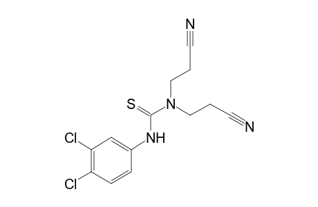 1,1-bis(2-cyanoethyl)-3-(3,4-dichlorophenyl) -2-thiourea