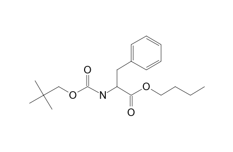 L-Phenylalanine, N-neopentyloxycarbonyl-, butyl ester