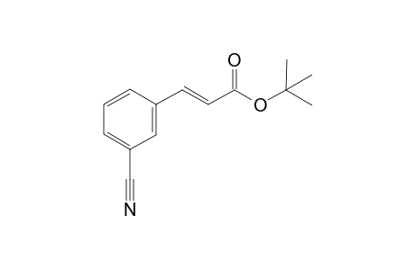 (E)-tert-butyl-3-(3-cyanophenyl)acrylate