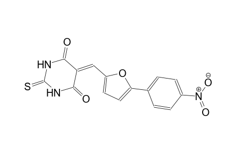 5-{[5-(4-nitrophenyl)-2-furyl]methylene}-2-thioxodihydro-4,6(1H,5H)-pyrimidinedione