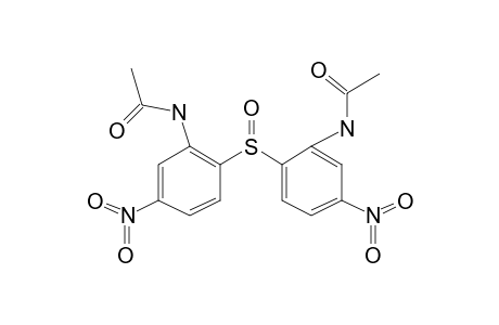 2,2'-Dinitro-4,4'-diacetamidodiphenylsulfoxide