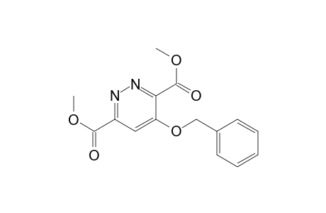 4-(Benzyloxy)-3,6-dicarbomethoxy-1,2-diazine