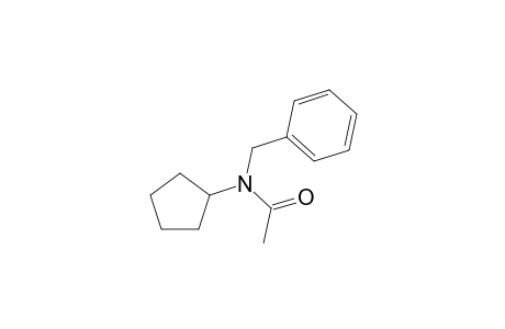 N-benzyl-N-cyclopentyl-acetamide