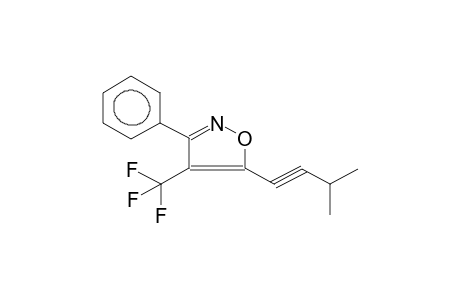 3-PHENYL-5-ISOPROPYLETHYNYL-4-TRIFLUOROMETHYLISOXAZOLE