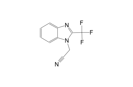 [2-(trifluoromethyl)-1H-benzimidazol-1-yl]acetonitrile