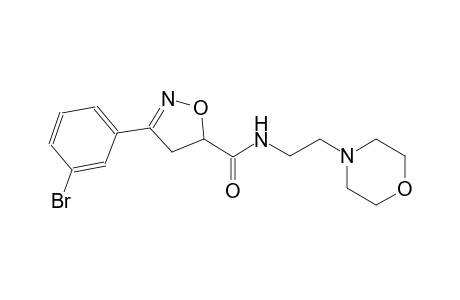 5-isoxazolecarboxamide, 3-(3-bromophenyl)-4,5-dihydro-N-[2-(4-morpholinyl)ethyl]-