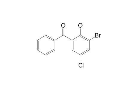 (3-Bromo-5-chloro-2-hydroxyphenyl)(phenyl)methanone