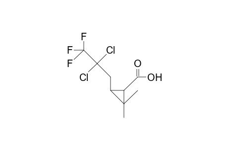 2,2-Dimethyl-cis-3-(2,2-dichloro-3,3,3-trifluoro-propyl)-cyclopropanecarboxylic acid