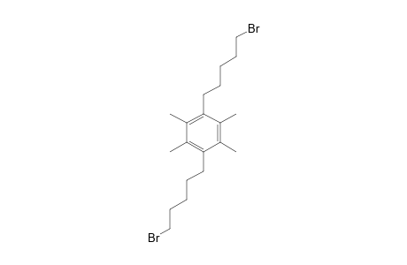 1,4-bis-(5-Bromopentyl)-2,3,5,6-tetramethylbenzene